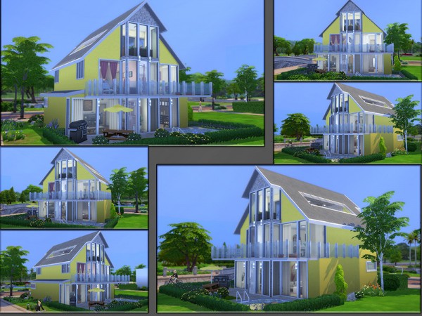  The Sims Resource: Beam of Sunlight House by matomibotaki