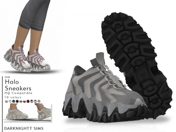  The Sims Resource: Halo Sneakers by DarkNighTt