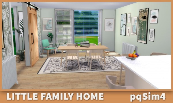  PQSims4: Little Family Home