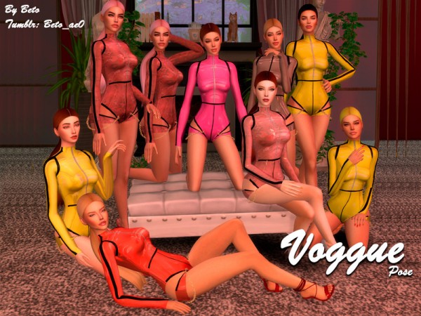  The Sims Resource: Voggue   Pose by Beto ae0