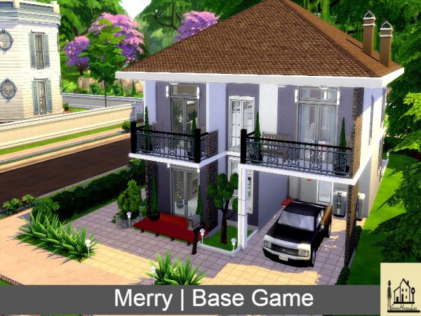 The Sims Resource: Merry house by GenkaiHaretsu
