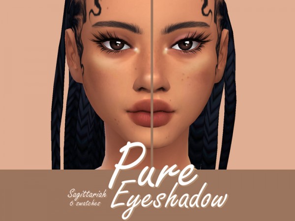  The Sims Resource: Pure Eyeshadow by Sagittariah