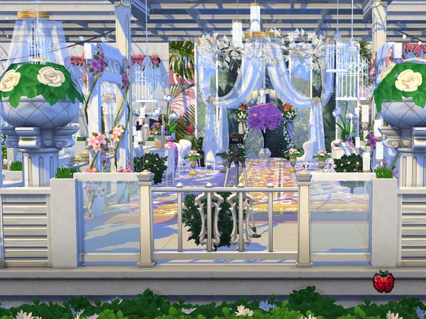  The Sims Resource: Paloma   wedding venue by melapples