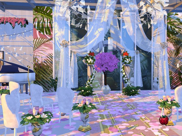  The Sims Resource: Paloma   wedding venue by melapples