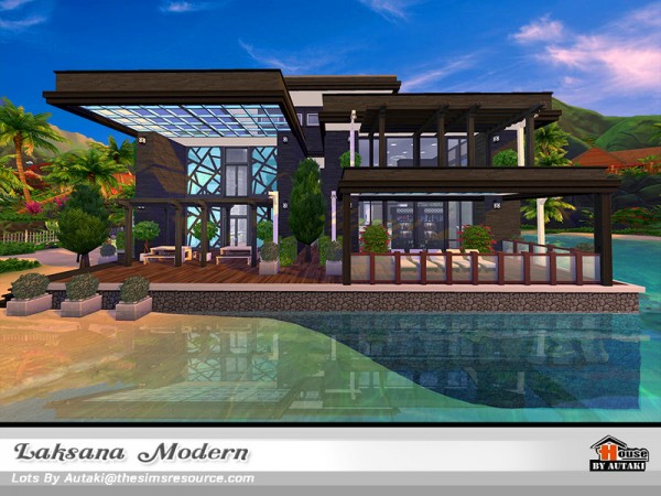  The Sims Resource: Laksana Modern NoCC by autaki