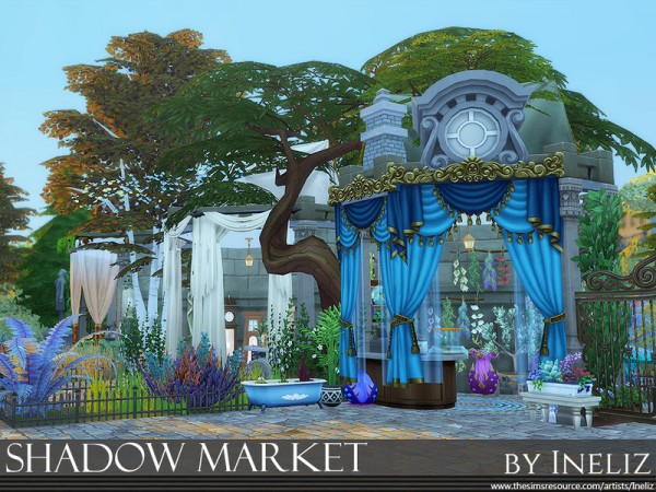 The Sims Resource: Shadow Market by Ineliz