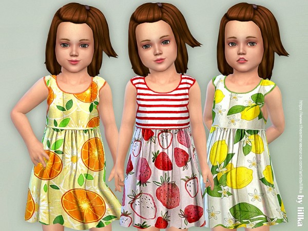  The Sims Resource: Toddler Dresses Collection P131 by lillka