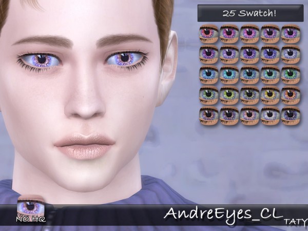  The Sims Resource: Andre Eyes by Taty
