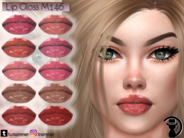  The Sims Resource: Lip Gloss M146 by turksimmer