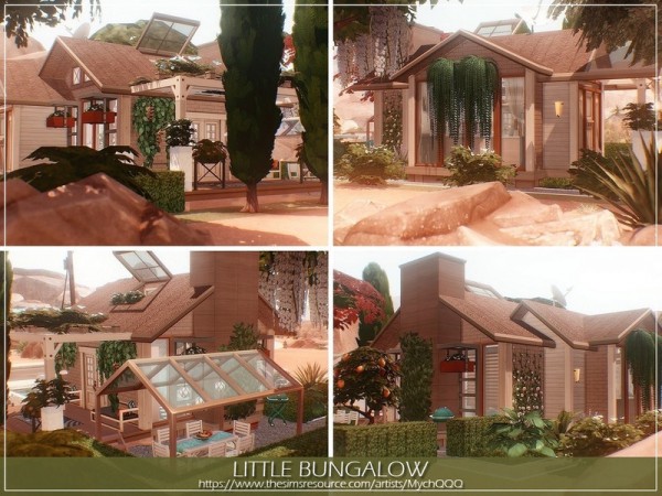  The Sims Resource: Little Bungalow by MychQQQ