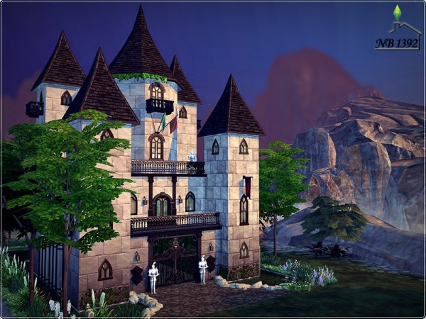  The Sims Resource: Ophelia Castle (No CC!) by nobody1392