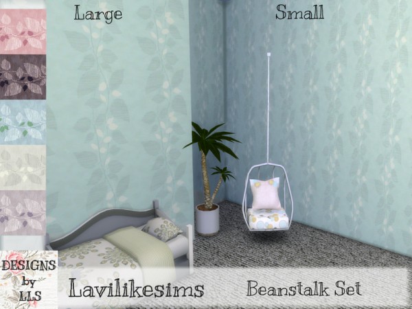  The Sims Resource: Beanstalk Set bylavilikesims