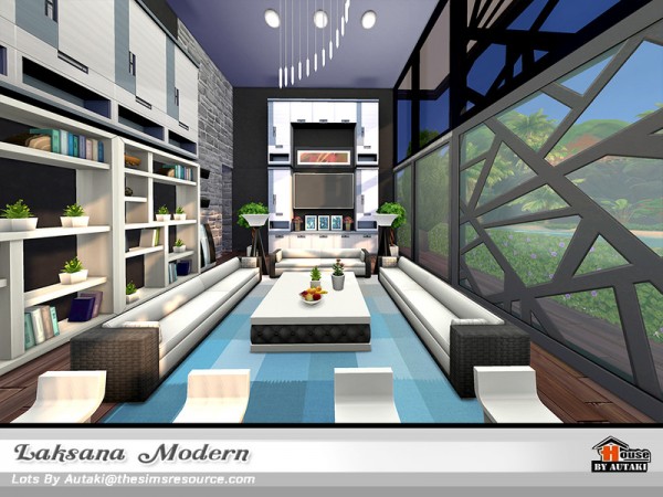  The Sims Resource: Laksana Modern NoCC by autaki