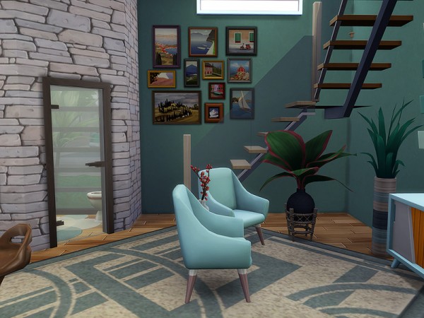  The Sims Resource: Tiny Paola house by Ineliz