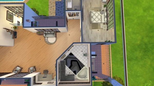  Mod The Sims: Big Fancy House by xperimental.sim