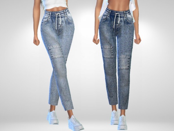  The Sims Resource: Sasha Jeans by Puresim