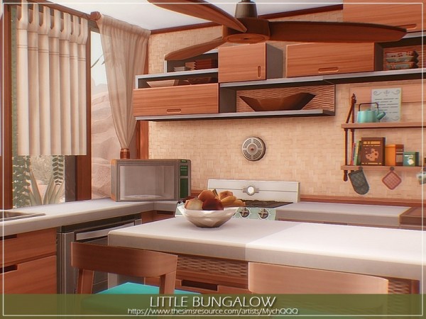  The Sims Resource: Little Bungalow by MychQQQ