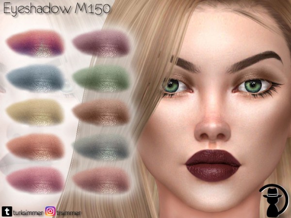  The Sims Resource: Eyeshadow M150 by turksimmer