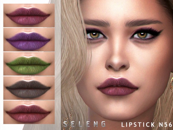  The Sims Resource: Lipstick N56 by Seleng