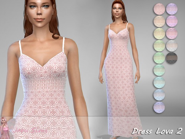  The Sims Resource: Dress Lova 2 by Jaru Sims