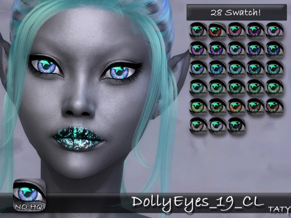  The Sims Resource: Dolly Eyes 19 by taty