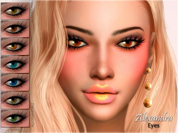  The Sims Resource: Alexandra Eyes N10 by Suzue
