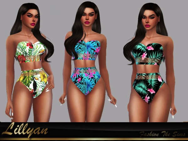  The Sims Resource: Susan Swimsuit by LYLLYAN