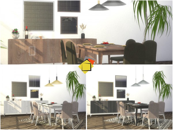  The Sims Resource: Sona Dining Room by Onyxium