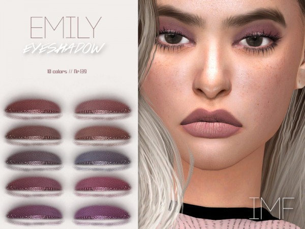  The Sims Resource: Emily Eyeshadow N.139 by IzzieMcFire