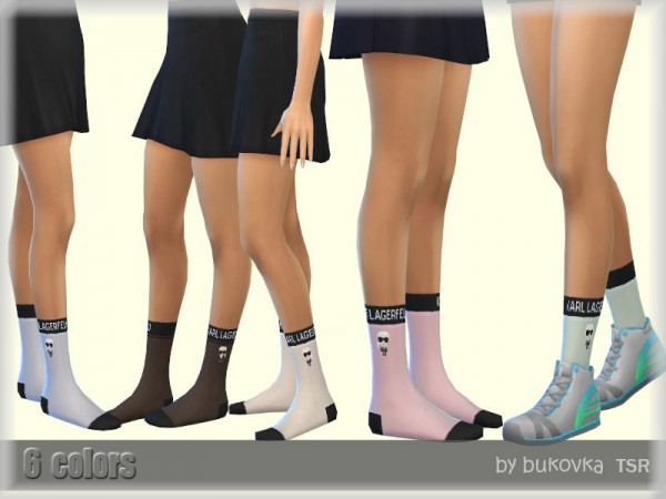  The Sims Resource: Socks Female by bukovka