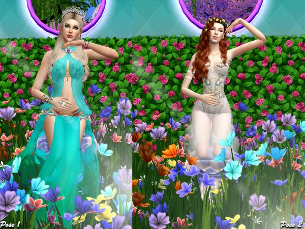  The Sims Resource: Flowers   Pose Pack by Beto ae0