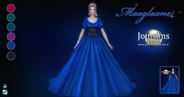  Jom Sims Creations: Maegleane dress