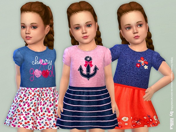  The Sims Resource: Toddler Dresses Collection P128 by lillka