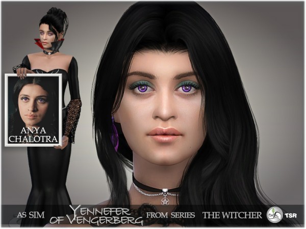  The Sims Resource: The Witcher   Yennefer of Vengerberg by BAkalia