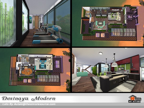  The Sims Resource: Dusinaya Modern NoCC by Autaki