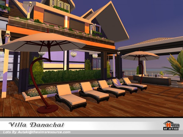  The Sims Resource: Villa Danachai NoCC by autaki