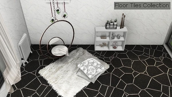 Blooming Rosy: Floor Tile Collection