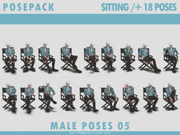  The Sims Resource: Male poses 05 Pose pack and CAS by HelgaTisha