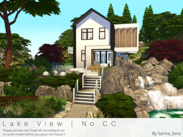  The Sims Resource: Lake View   No CC by Sarina Sims