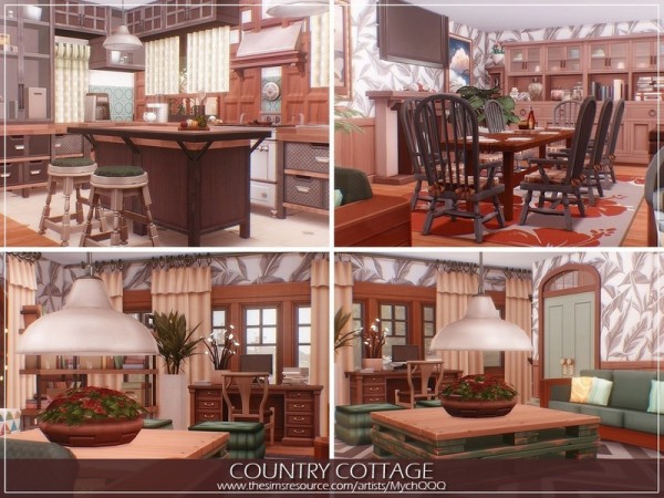  The Sims Resource: Country Cottage by MychQQQ