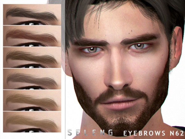  The Sims Resource: Eyebrows N62 by Seleng