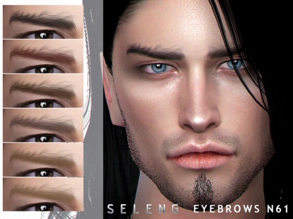  The Sims Resource: Eyebrows N61 by Seleng