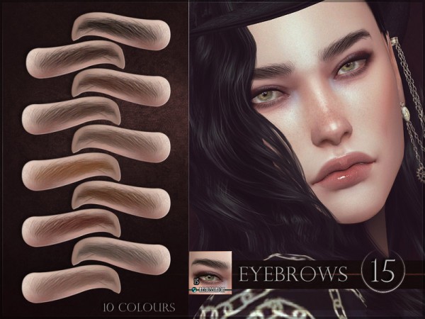  The Sims Resource: Eyebrows 15 by RemusSirion