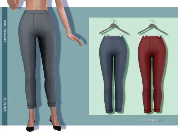  The Sims Resource: Ice Trousers by Lisaminicatsims