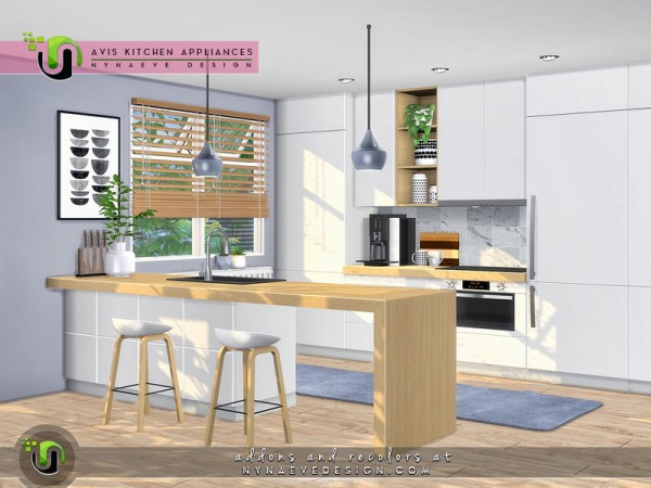  The Sims Resource: Avis Kitchen Appliances by NynaeveDesign