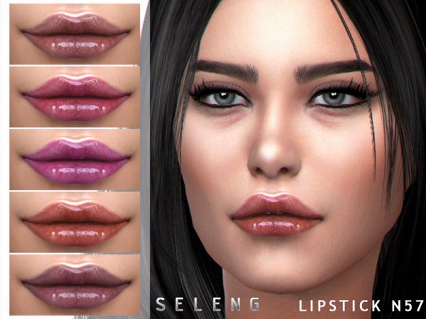  The Sims Resource: Lipstick N57 by Seleng