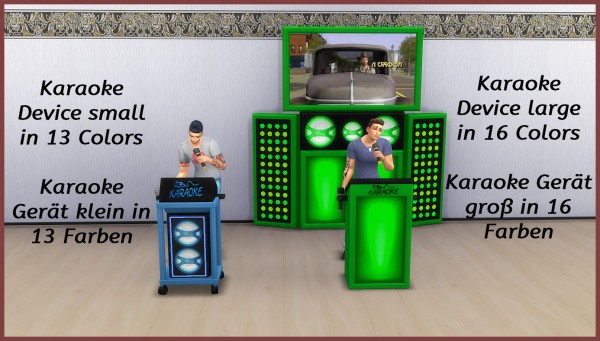  Mod The Sims: Karaoke devices by hippy70