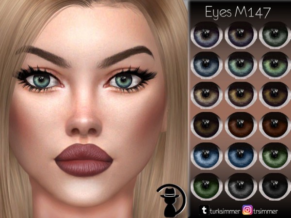  The Sims Resource: Eyes M147 by turksimmer