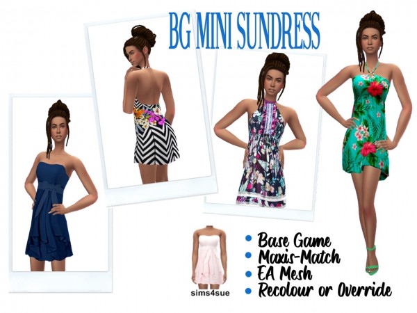  Sims 4 Sue: Mini Sundress