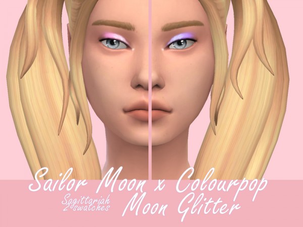 The Sims Resource: Sailor Moon Colourpop Moon Glitter by Sagittariah